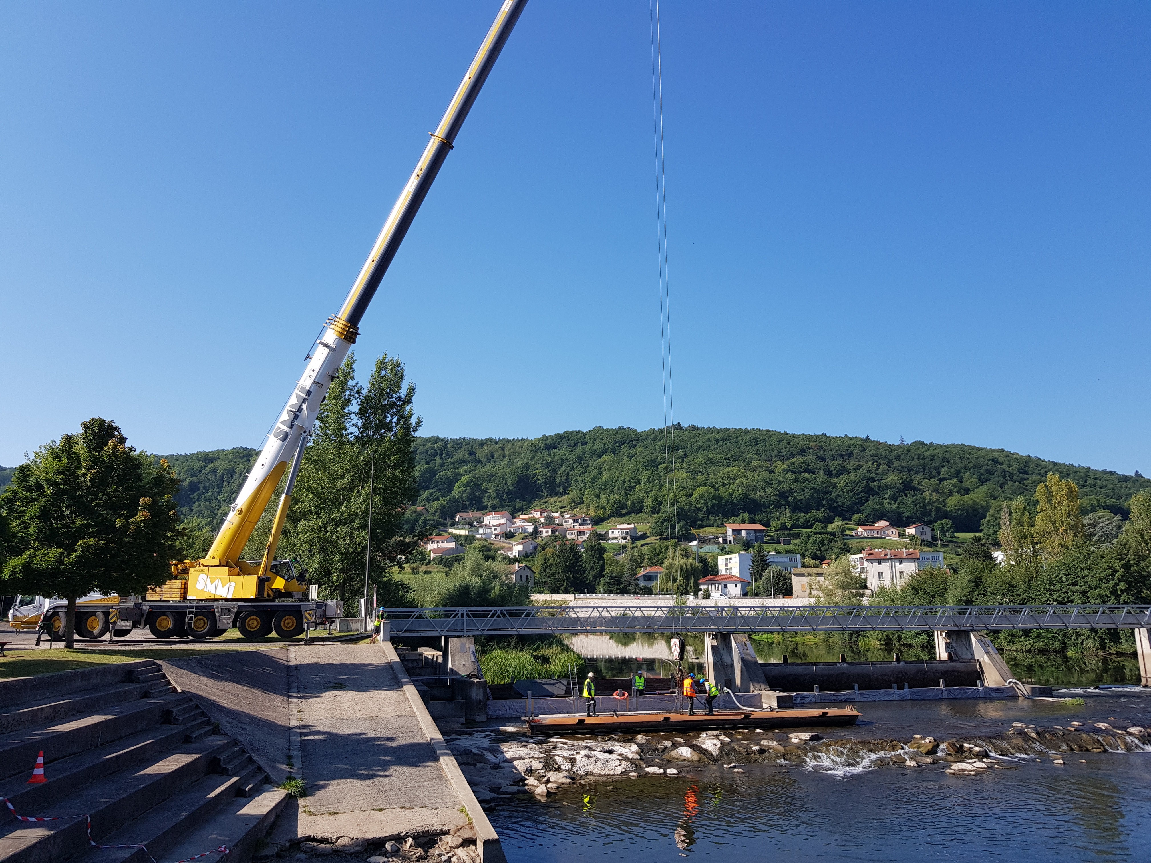 travaux seuils Brives-Charensac
